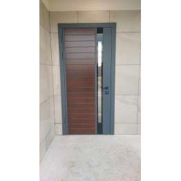 НАШІ РОБОТИ Вхідні двері металеві в квартиру з МДФ накладками